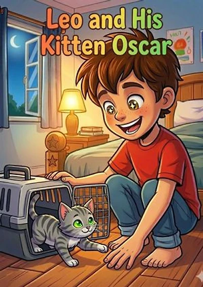 Leo And His Kitten Oscar: A Heartwarming Children's Story About Friendship and Caring for Animals (Ages 3-7)