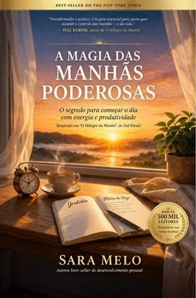 A Magia Das Manhãs Poderosas: O segredo para começar o dia com energia e produtividade (Inspirado em “O Milagre da Manhã”, de Hal Elrod)