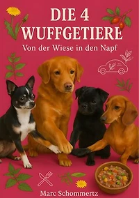 Die 4 Wuffgetiere - Von der Wiese in den Napf: 30 kreative Hunderezepte mit Wildkräutern