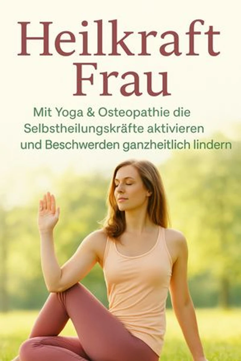 Heilkraft Frau Mit Yoga & Osteopathie die Selbstheilungskräfte aktivieren und Beschwerden ganzheitlich lindern
