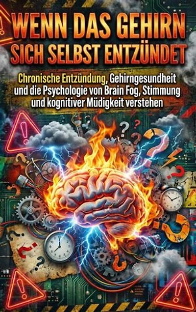 Wenn das Gehirn sich selbst entzündet: Chronische Entzündung, Gehirngesundheit und die Psychologie von Brain Fog, Stimmung und kognitiver Müdigkeit verstehen