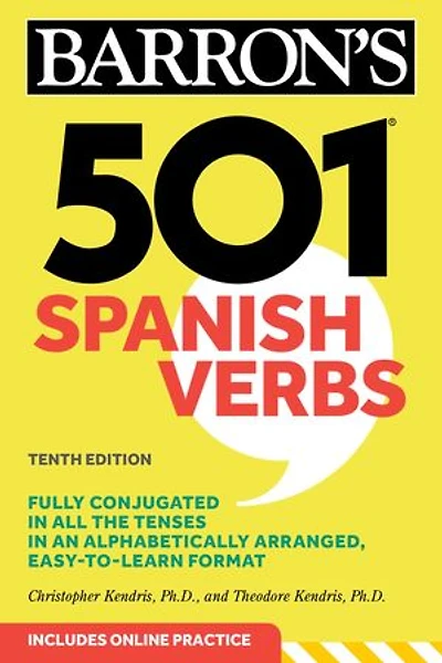 501 Spanish Verbs, Tenth Edition