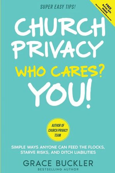 Church Privacy Who Cares? You!: Church Privacy Book Series