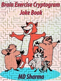 Brain Exercise Cryptogram Joke Book