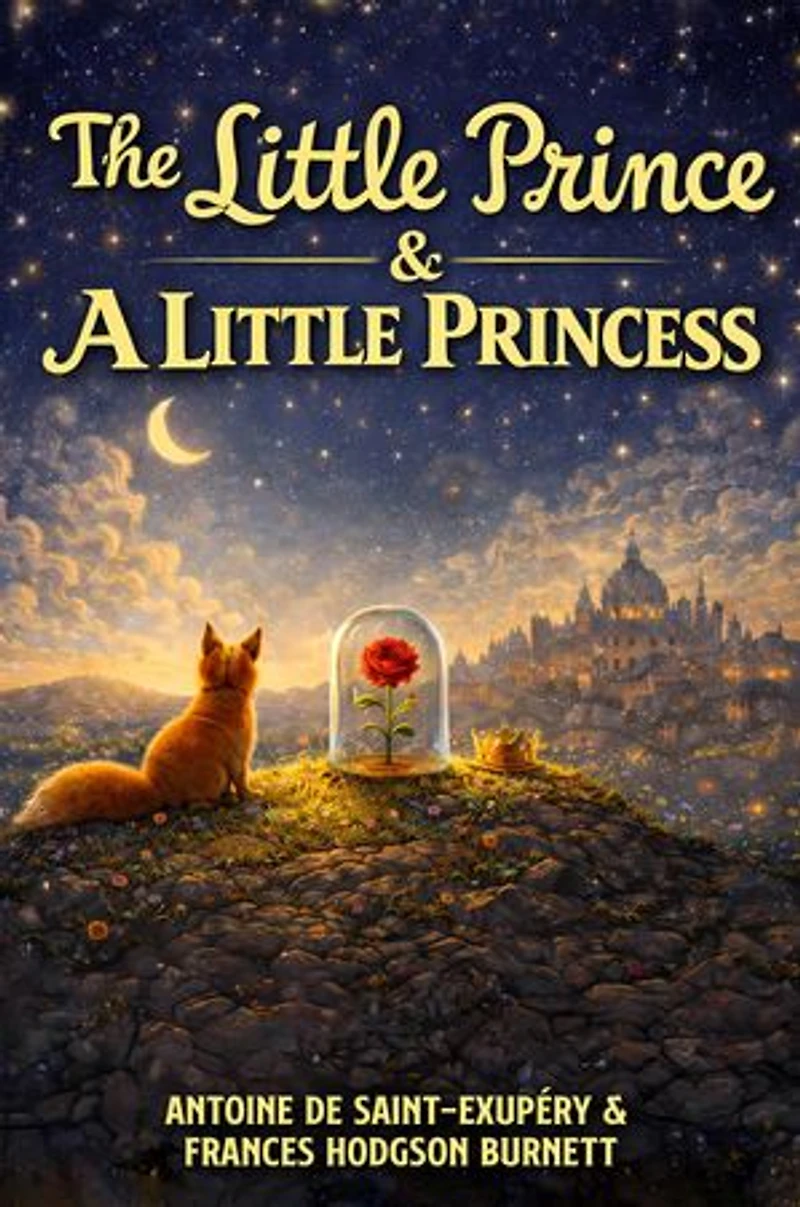 The Little Prince & A Little Princess: Two Timeless Tales of Childhood Wonder - A Journey of Imagination, Love, and the Magic of Resilience
