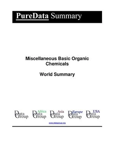 Miscellaneous Basic Organic Chemicals World Summary: Market Values & Financials by Country
