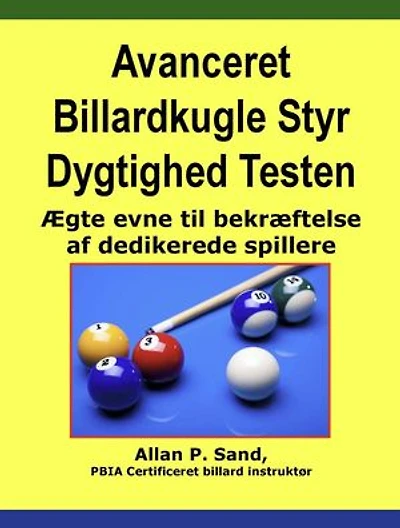 Avanceret Billardkugle Styr Dygtighed Testen - Ægte evne til bekræftelse af dedikerede spillere