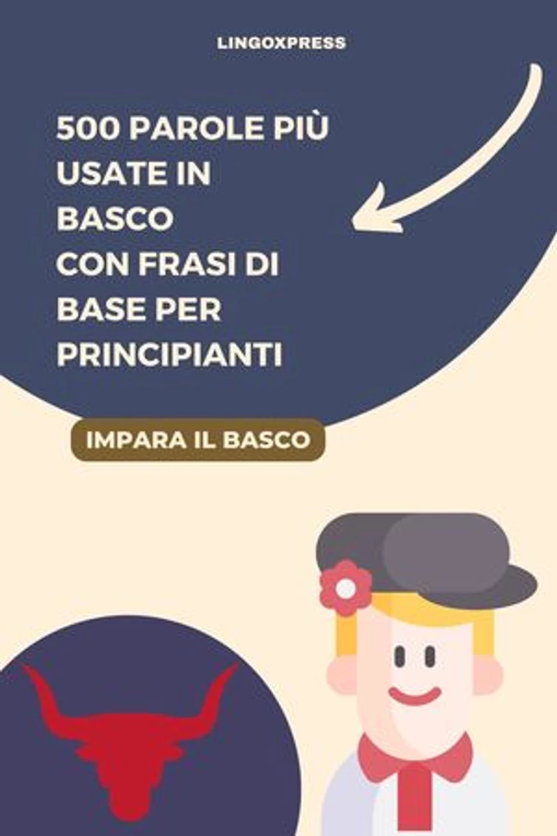 500 Parole Più Usate in Basco con Frasi di Base per Principianti