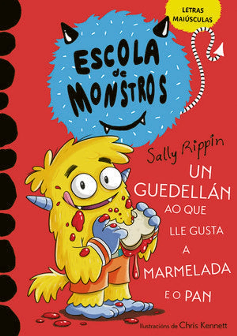 Escola de monstros. Un guedellán ao que lle gusta a marmelada e o pan