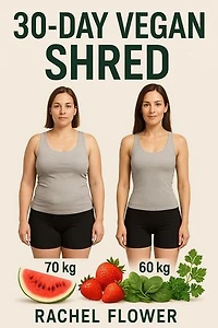 30-Day Vegan Shred: Lose 10kg in 30 Days with Simple Whole Foods & Daily Discipline