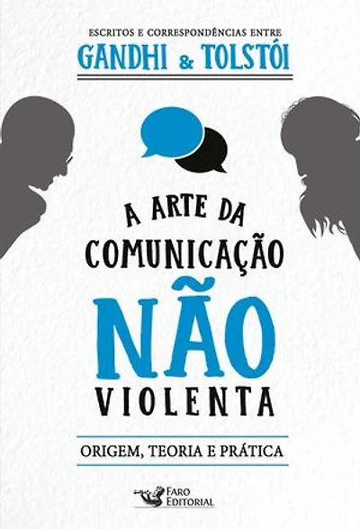 A arte da comunicação não violenta: Escritos e correspondências entre Gandhi e Tolstói