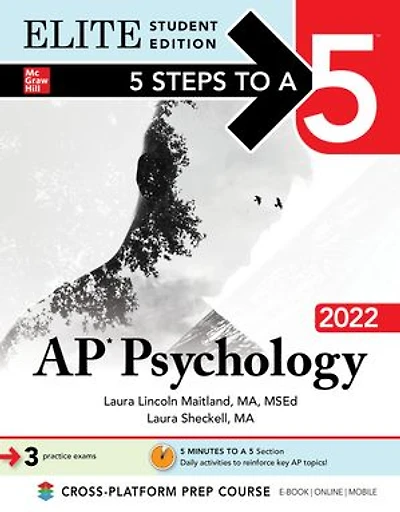 5 Steps To A 5: Ap Psychology 2022 Elite Student Edition