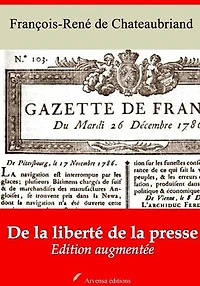De la liberté de la presse – suivi d'annexes: Nouvelle édition 2019