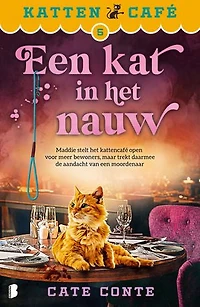 Een kat in het nauw: Maddie stelt het Kattencafé open voor meer bewoners, maar trekt daarmee de aandacht van een moordenaar