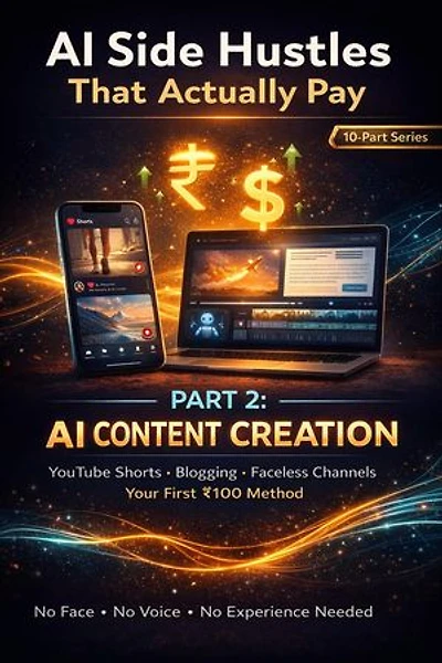 AI Side Hustles That Actually Pay (Even If You're Starting from Zero) Part 2