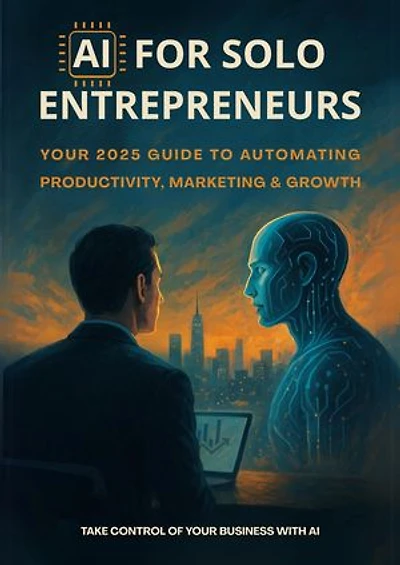 AI for Solo Entrepreneurs Work Less, Earn More: Your 2025 Guide to Automating Productivity, Marketing & Growth