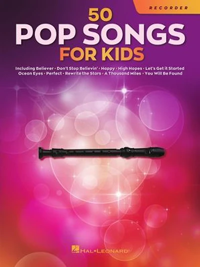 50 Pop Songs for Kids Recorder