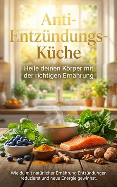 Anti-Entzündungs-Küche: Heile deinen Körper mit der richtigen Ernährung: Wie du mit natürlicher Ernährung Entzündungen reduzierst und neue Energie gewinnst.
