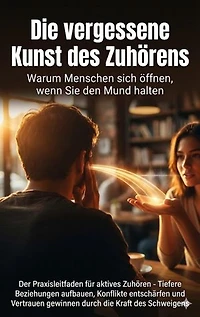 Die vergessene Kunst des Zuhörens: Warum Menschen sich öffnen, wenn Sie den Mund halten: Der Praxisleitfaden für aktives Zuhören - Tiefere Beziehungen aufbauen, Konflikte entschärfen und Vertrauen gewinnen durch die Kraft des Schweigens