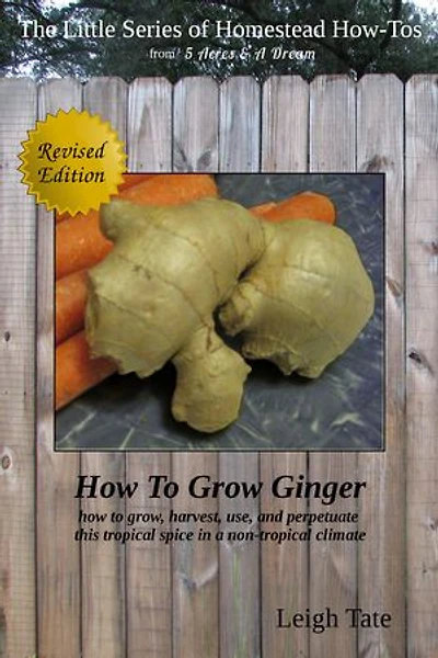 How To Grow Ginger: How To Grow, Harvest, Use, and Perpetuate This Tropical Spice in a Non-tropical Climate: The Little Series of Homestead How-Tos from 5 Acres & A Dream, #9