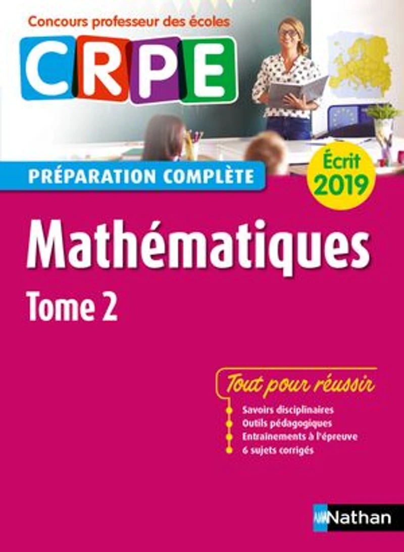 Mathématiques - Tome 2 Ecrit 2020 Préparation complète CRPE: Format : ePub 3