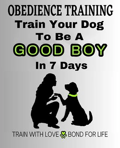 Good Boy In 7 Days: Obedience Training
