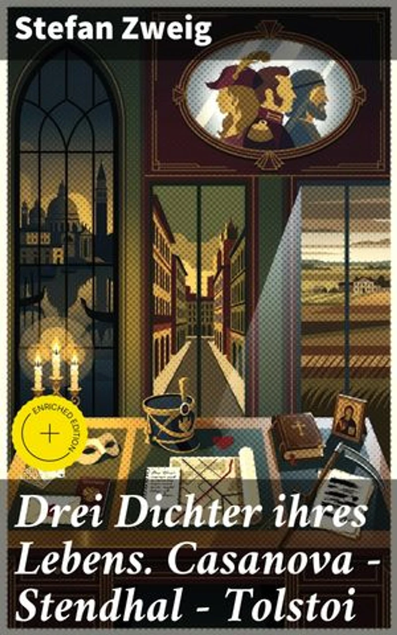 Drei Dichter ihres Lebens. Casanova - Stendhal - Tolstoi: Bereicherte Ausgabe. Dritter Teil des Zyklus: Die Baumeister der Welt. Versuch einer Typologie des Geistes
