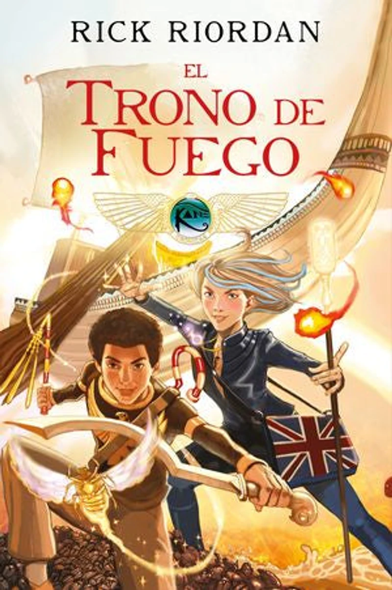 El trono de fuego. Novela gráfica / The Throne of Fire: Graphic Novel
