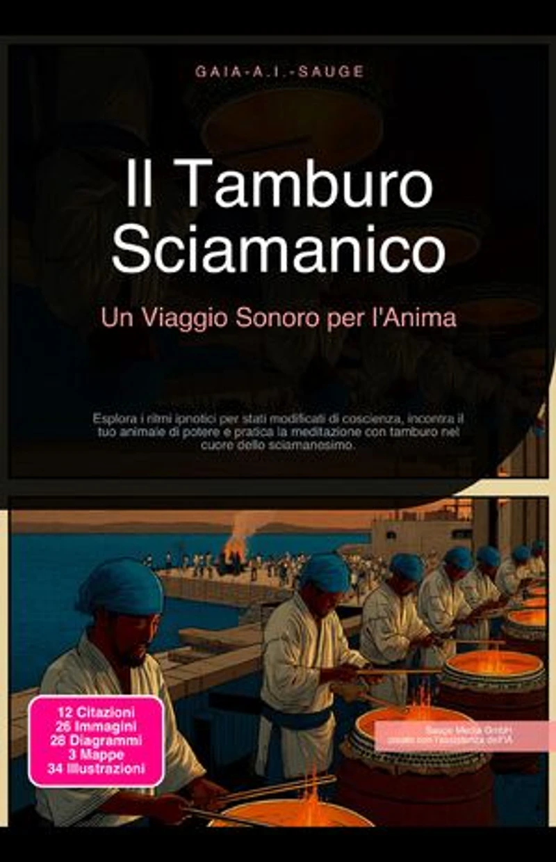 Il Tamburo Sciamanico: Un Viaggio Sonoro per l'Anima: Esplora i ritmi ipnotici per stati modificati di coscienza, incontra il tuo animale di potere e pratica la meditazione con tamburo nel cuore dello sciamanesimo.