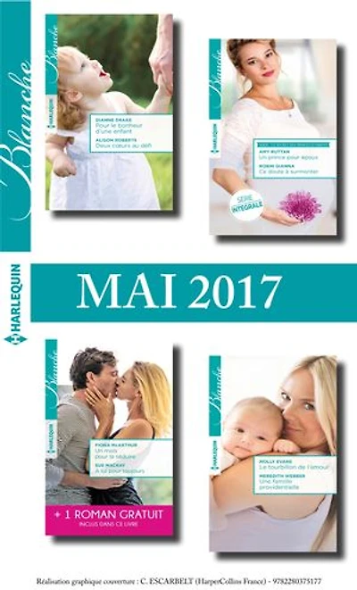 8 romans + 1 gratuit Blanche (n°1314 à 1317 - Mai 2017)