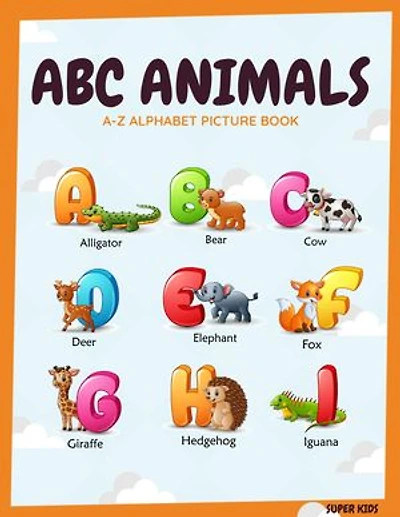 ABC Animals: A-Z Alphabet Picture Book
