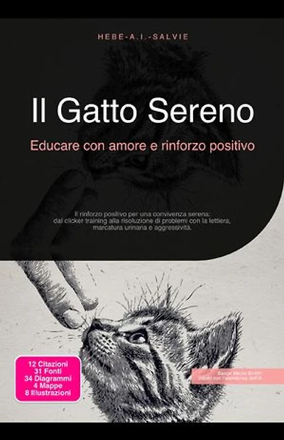 Il Gatto Sereno: Educare con amore e rinforzo positivo: Il rinforzo positivo per una convivenza serena: dal clicker training alla risoluzione di problemi con la lettiera, marcatura urinaria e aggressività.