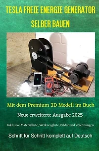 Tesla Freie Energie Generator selber bauen: Mit dem Premium 3D Modell im Buch Ausgabe 2025
