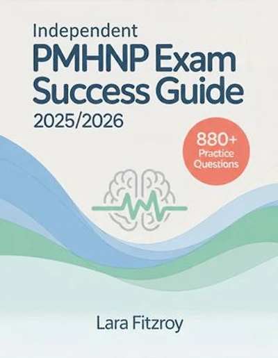 Independent PMHNP Exam Success Guide 2025/2026: Achieve Exam Confidence with 880+ Practice Questions