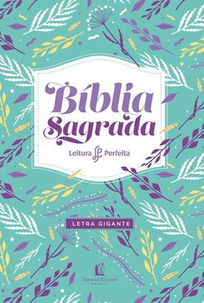 Bíblia NVI, Flores, Letra Gigante