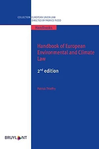 Handbook of European environmental and climate law