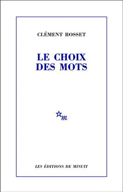 Le Choix des mots