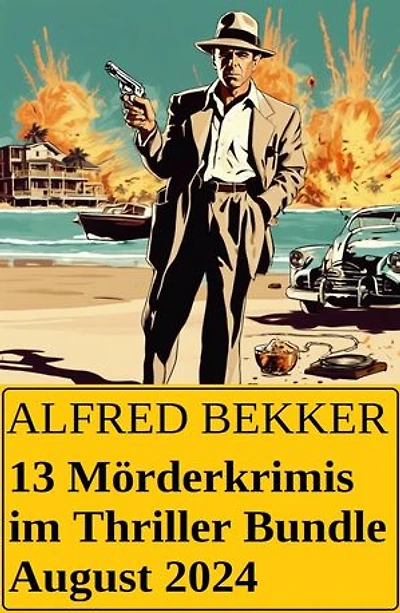 13 Mörderkrimis im Thriller Bundle August 2024