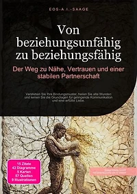 Von beziehungsunfähig zu beziehungsfähig: Der Weg zu Nähe, Vertrauen und einer stabilen Partnerschaft: Verstehen Sie Ihre Bindungsmuster, heilen Sie alte Wunden und lernen Sie die Grundlagen für gelingende Kommunikation und eine erfüllte Liebe.