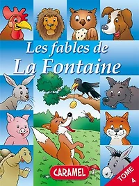 Le cheval et le loup et autres fables célèbres de la Fontaine: Livre illustré pour enfants