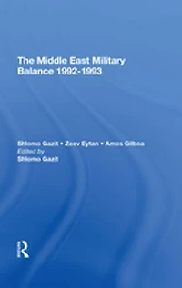 The Middle East Military Balance 19921993