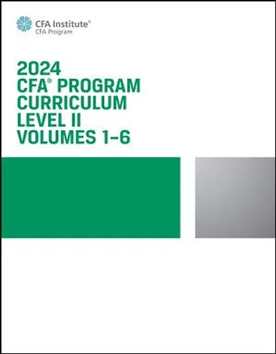 2024 CFA Program Curriculum Level II Box Set, Volumes 1 - 6
