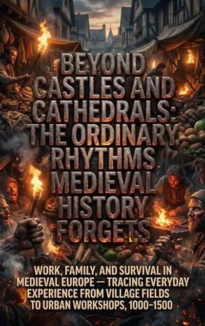 Beyond Castles and Cathedrals: The Ordinary Rhythms Medieval History Forgets: Work, Family, and Survival in Medieval Europe — Tracing Everyday Experience From Village Fields to Urban Workshops, 1000–1500