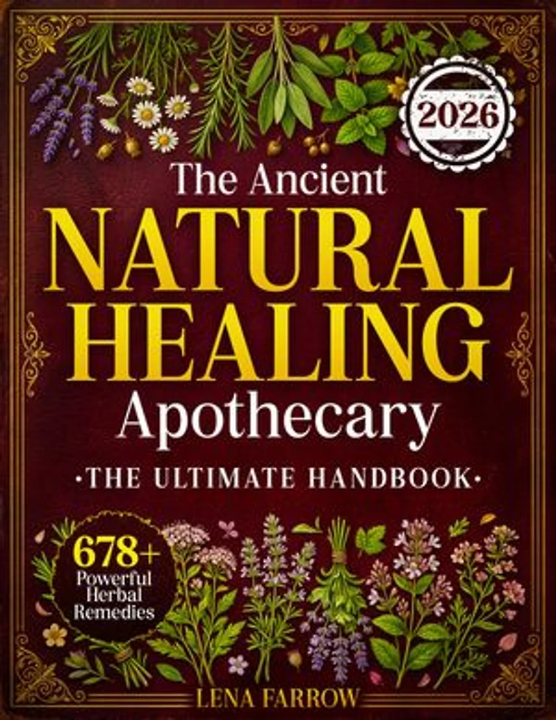 The Ancient Natural Healing Apothecary: The Ultimate Handbook with 678+ Time-Tested Powerful Herbal Remedies for Stress, Skin Issues, Fatigue, Sleep Problems, and Low Energy