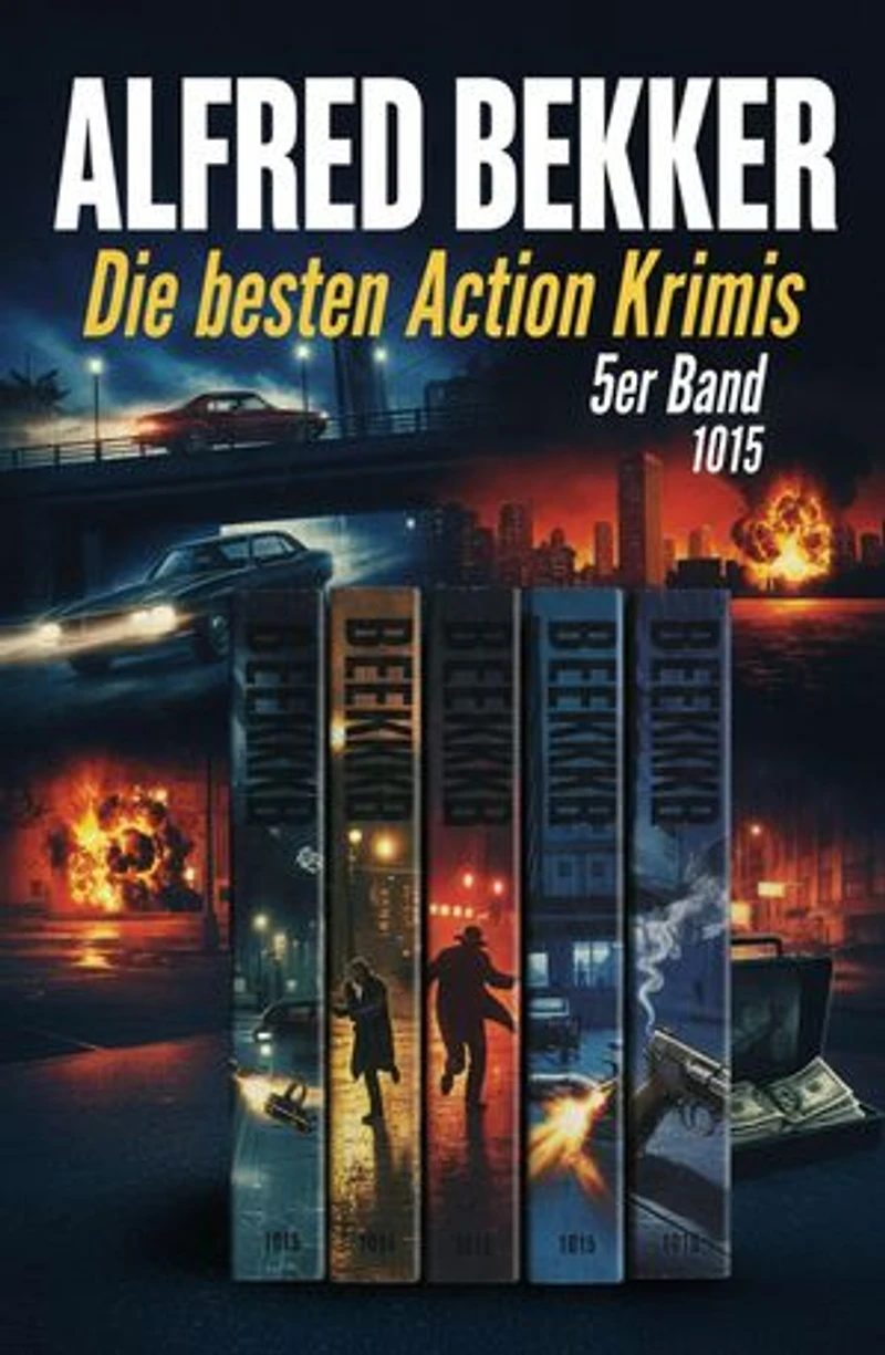 Die besten Action Krimis 5er Band 1015