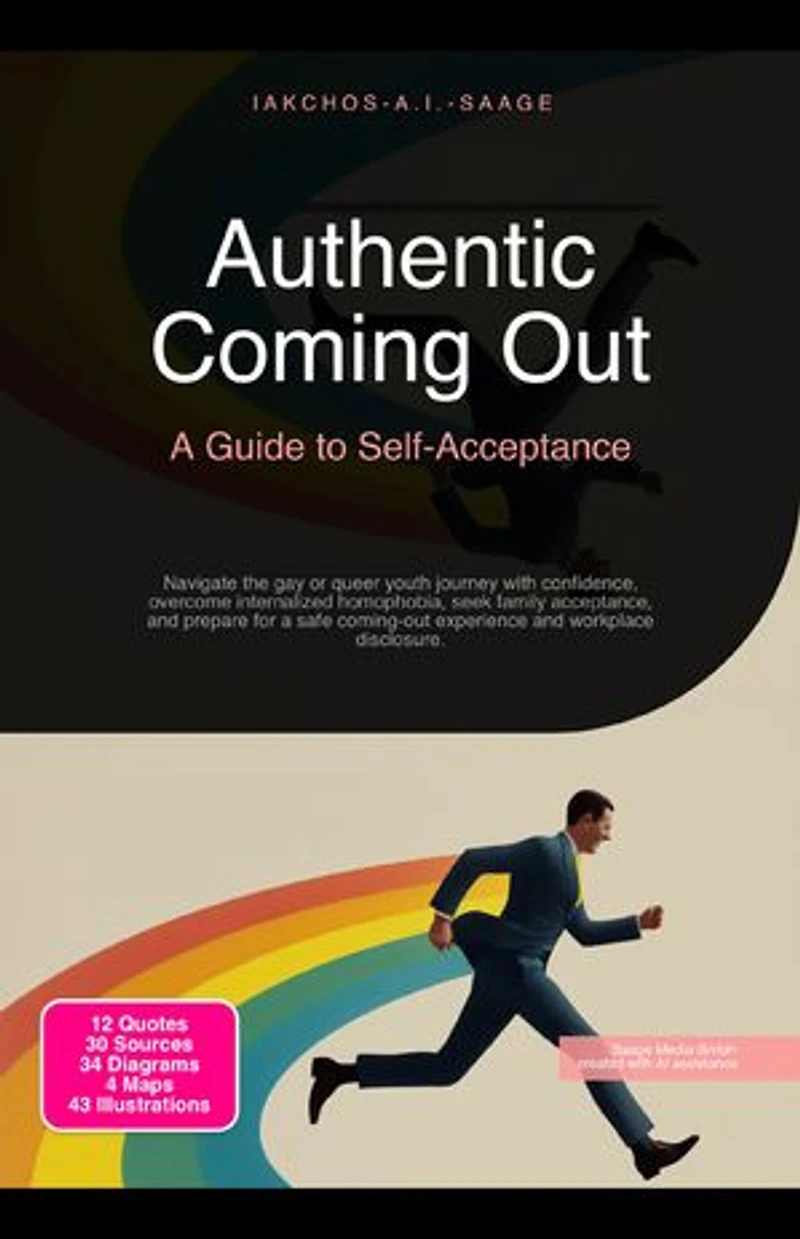 Authentic Coming Out: A Guide to Self-Acceptance: Navigate the gay or queer youth journey with confidence, overcome internalized homophobia, seek family acceptance, and prepare for a safe coming-out experience and workplace disclosure.