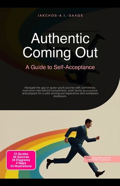 Authentic Coming Out: A Guide to Self-Acceptance: Navigate the gay or queer youth journey with confidence, overcome internalized homophobia, seek family acceptance, and prepare for a safe coming-out experience and workplace disclosure.