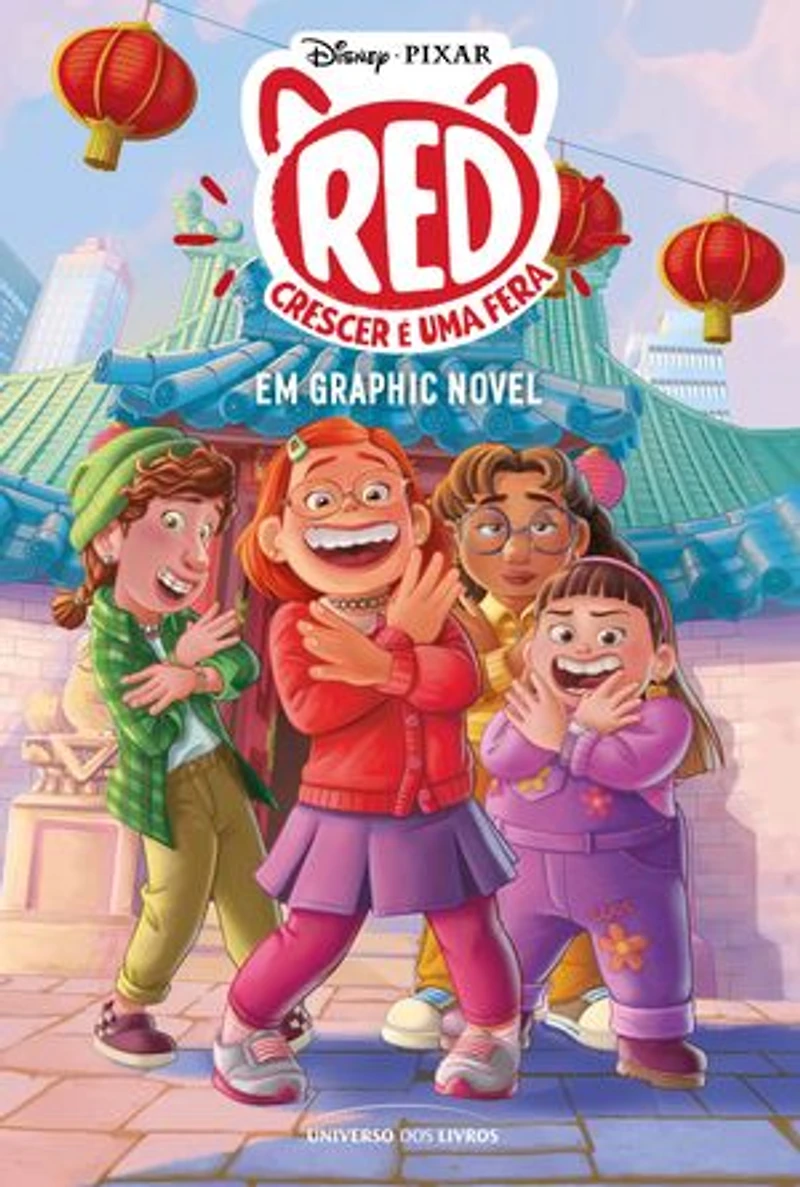 Red: crescer é uma fera em graphic novel
