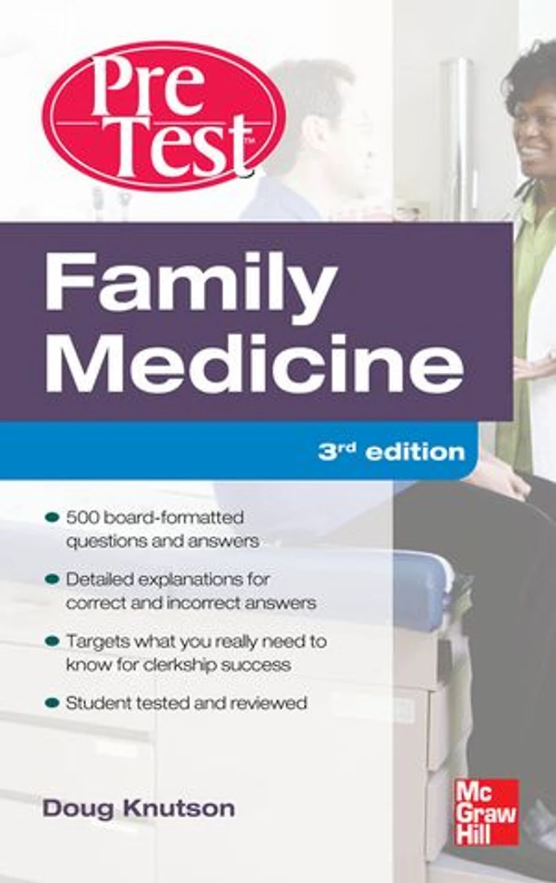 Family Medicine PreTest Self-Assessment And Review, Third Edition: courseload ebook for Family Medicine PreTest Self-Assessment & Review 3/E