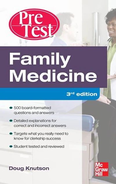 Family Medicine PreTest Self-Assessment And Review, Third Edition: courseload ebook for Family Medicine PreTest Self-Assessment & Review 3/E